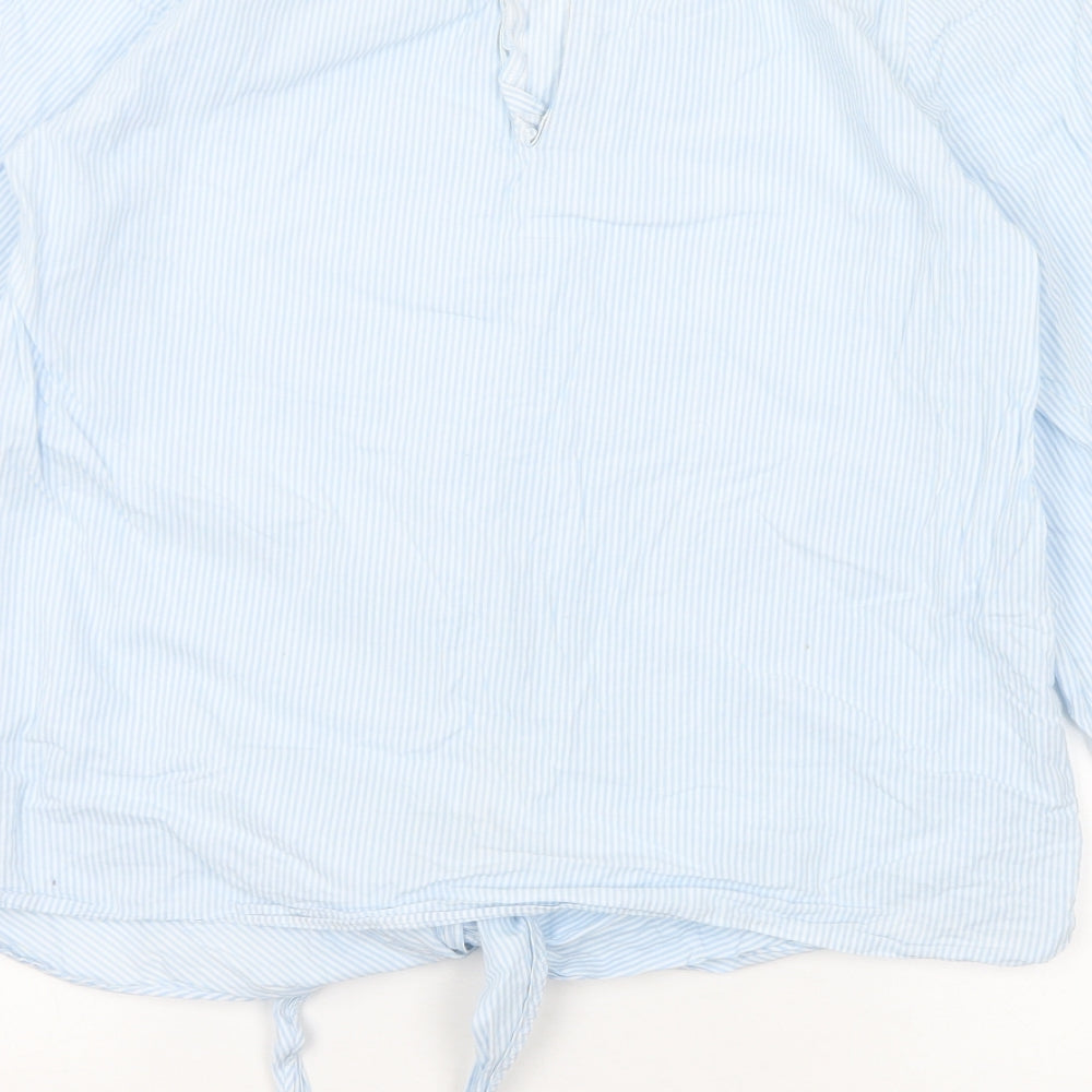 Womens UK Size M Part Two Blue Basic Blouse