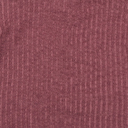 George Womens Purple Mock Neck Polyester Pullover Jumper Size 18