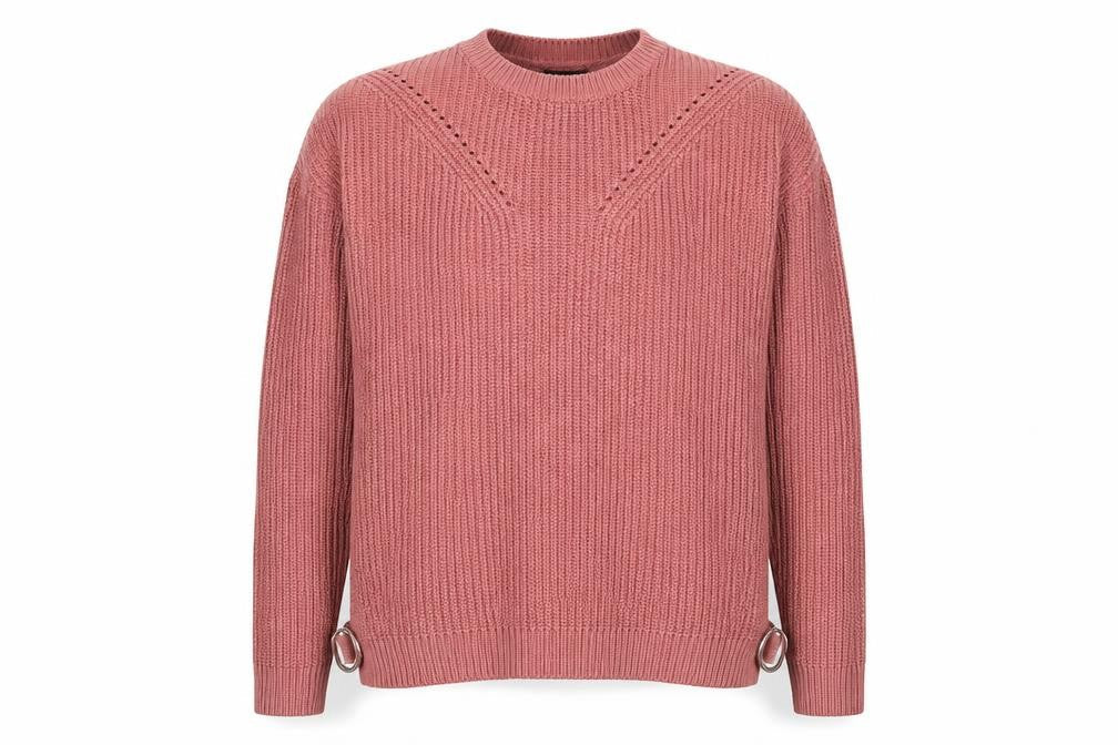 Mens UK Size M New Look Pink Pullover Jumper