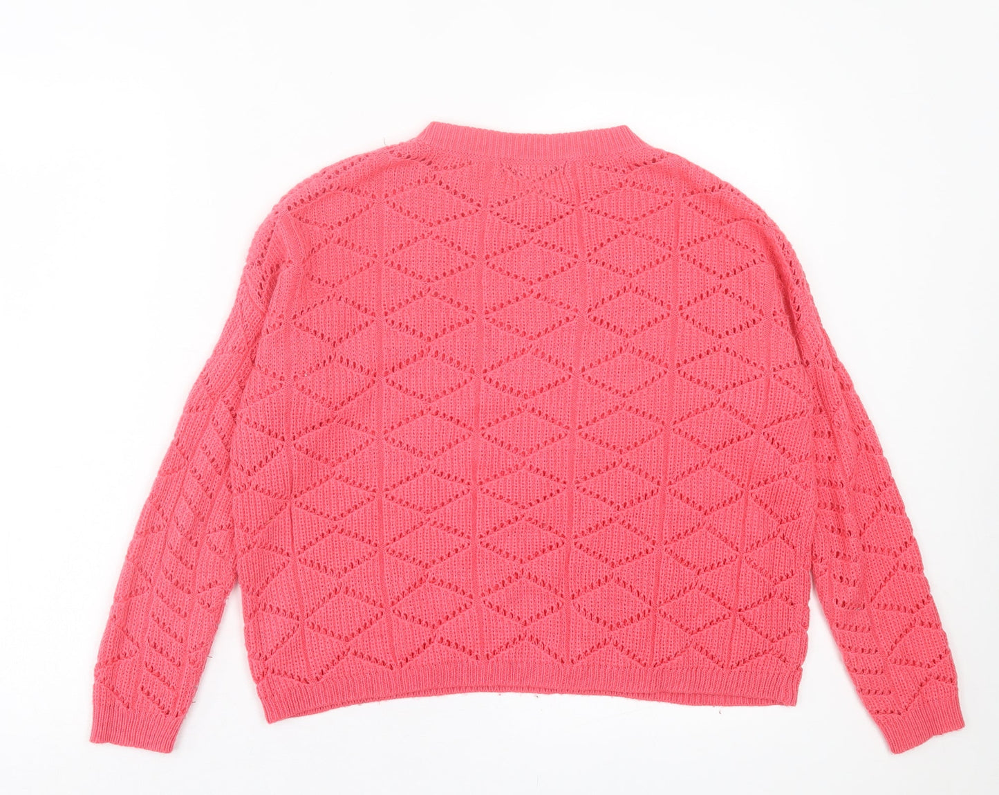 Womens UK Size 8 Atmosphere Pink Pullover Jumper