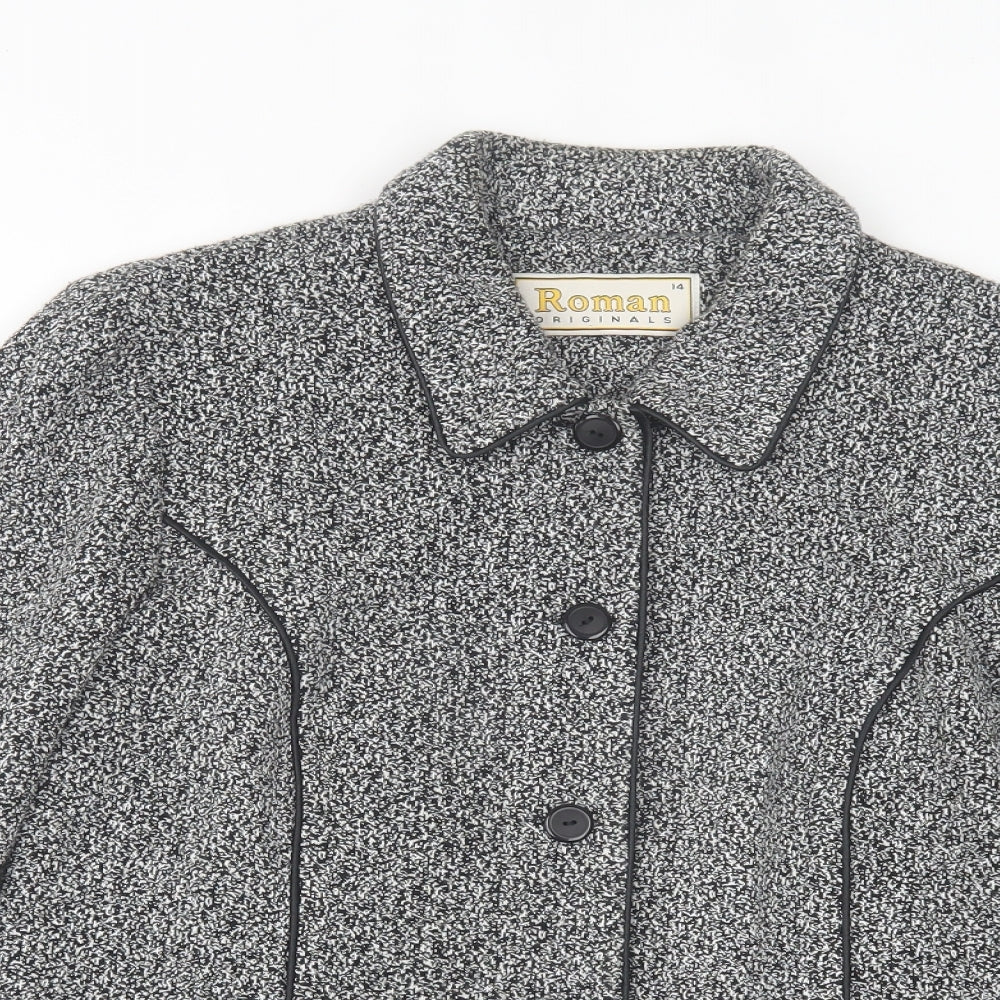 Womens UK Size 14 Roman Grey Jacket