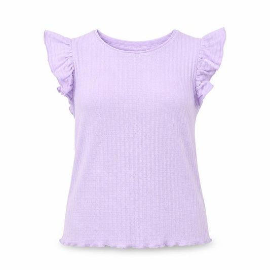 Womens UK Size S Dunnes Stores Purple Basic T-Shirt