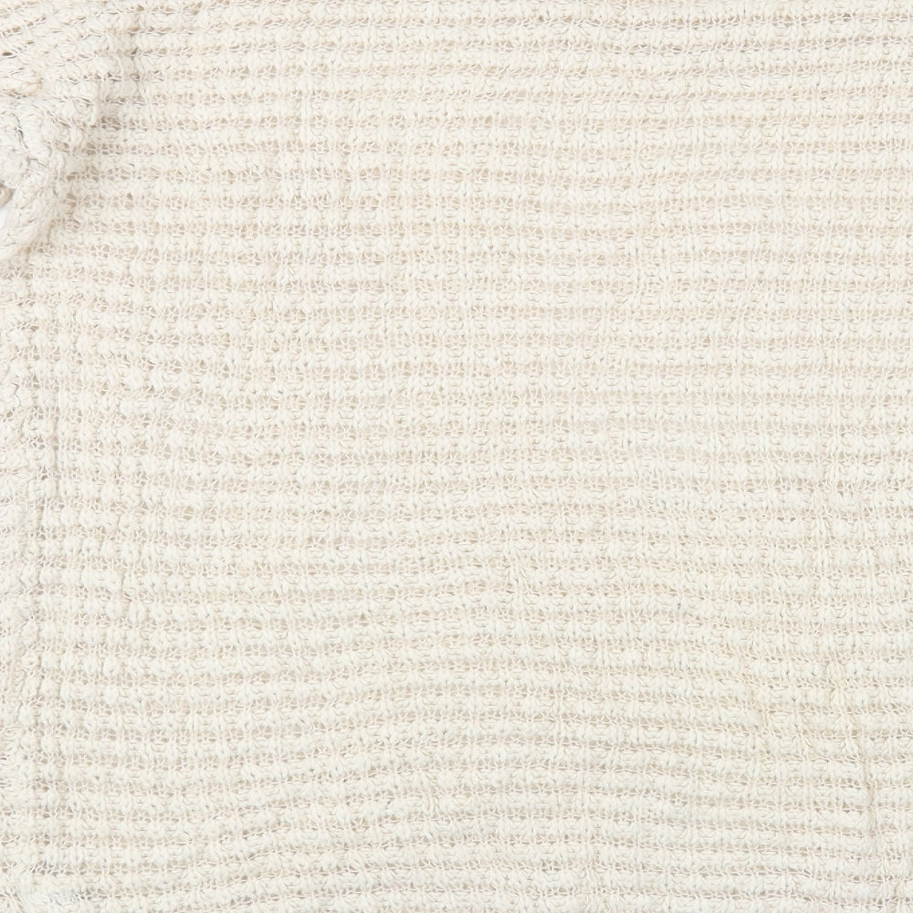 Womens UK Size 10 Atmosphere Beige Tunic Jumper