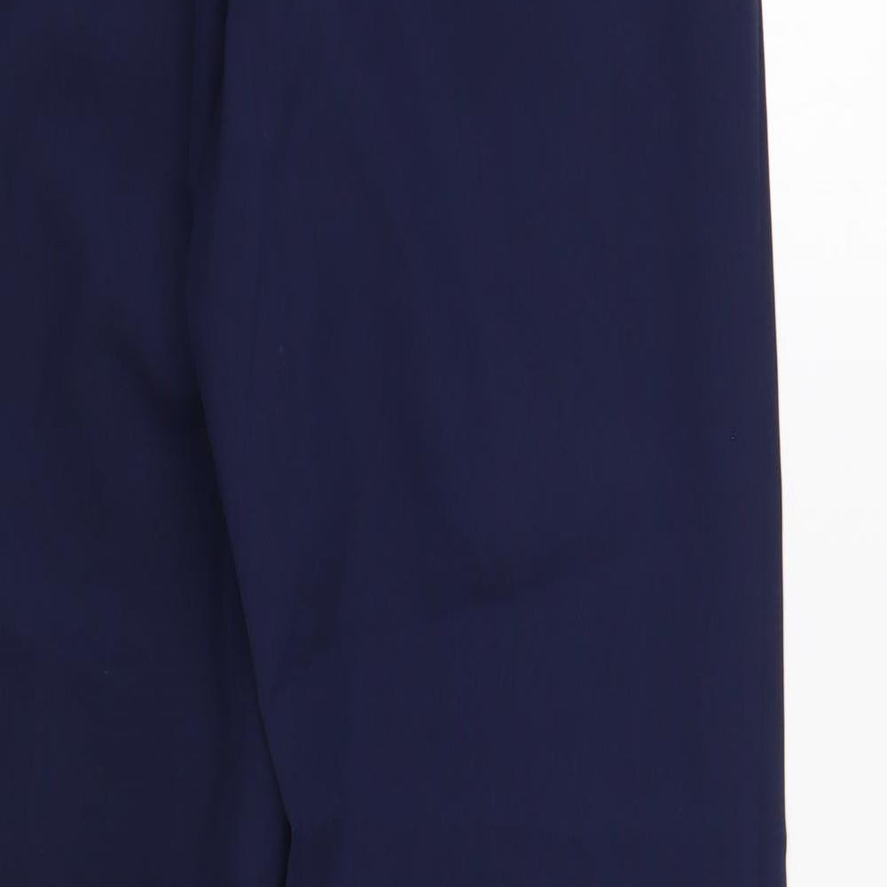 Hunter Womens Blue Polyester Dress Pants Trousers Size 8 L31 in Regular Button