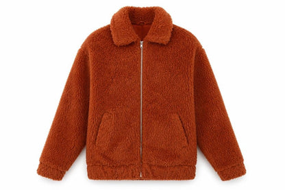 Womens UK Size 6 New Look Brown Jacket