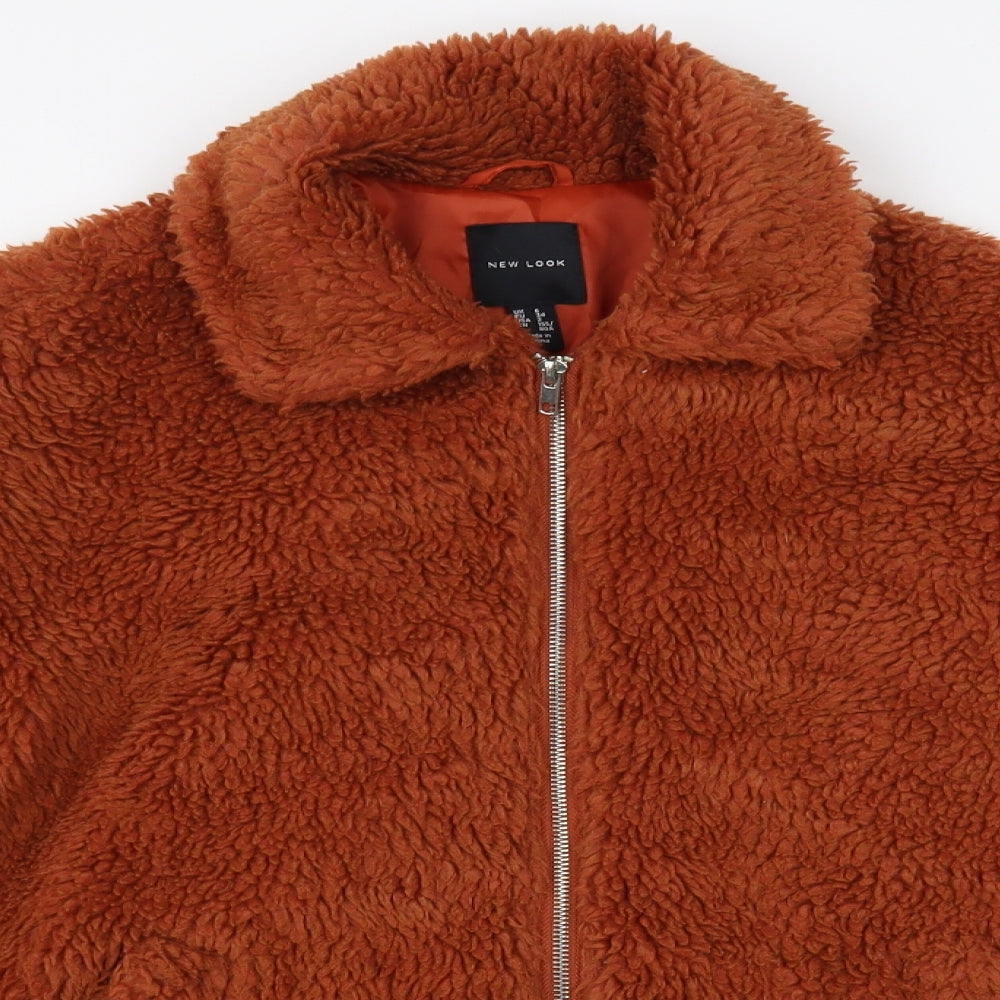 Womens UK Size 6 New Look Brown Jacket