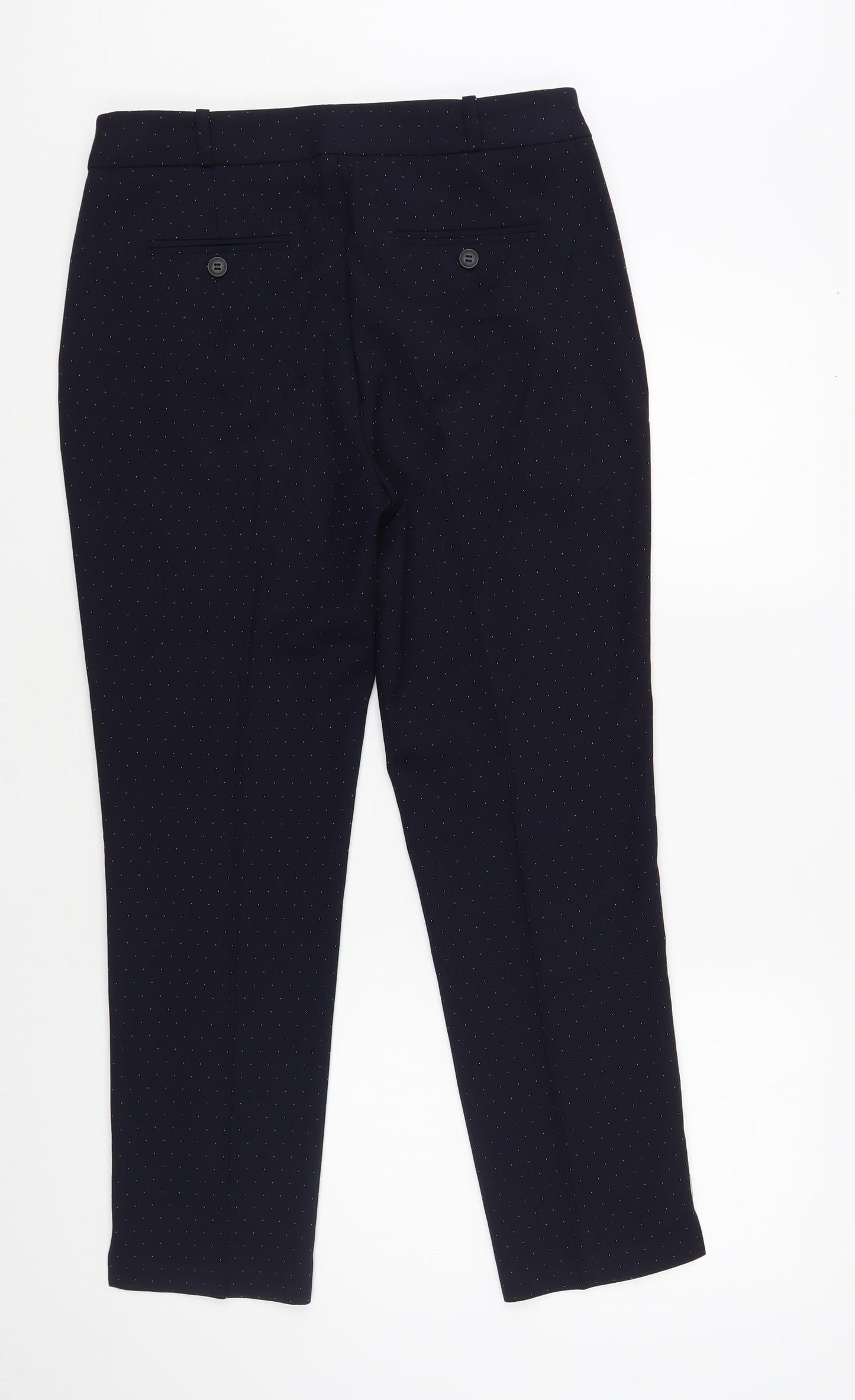 Womens UK Size 8 NEXT Regular Fit Dress Pants Blue Trousers