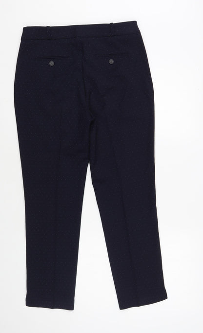 Womens UK Size 8 NEXT Regular Fit Dress Pants Blue Trousers