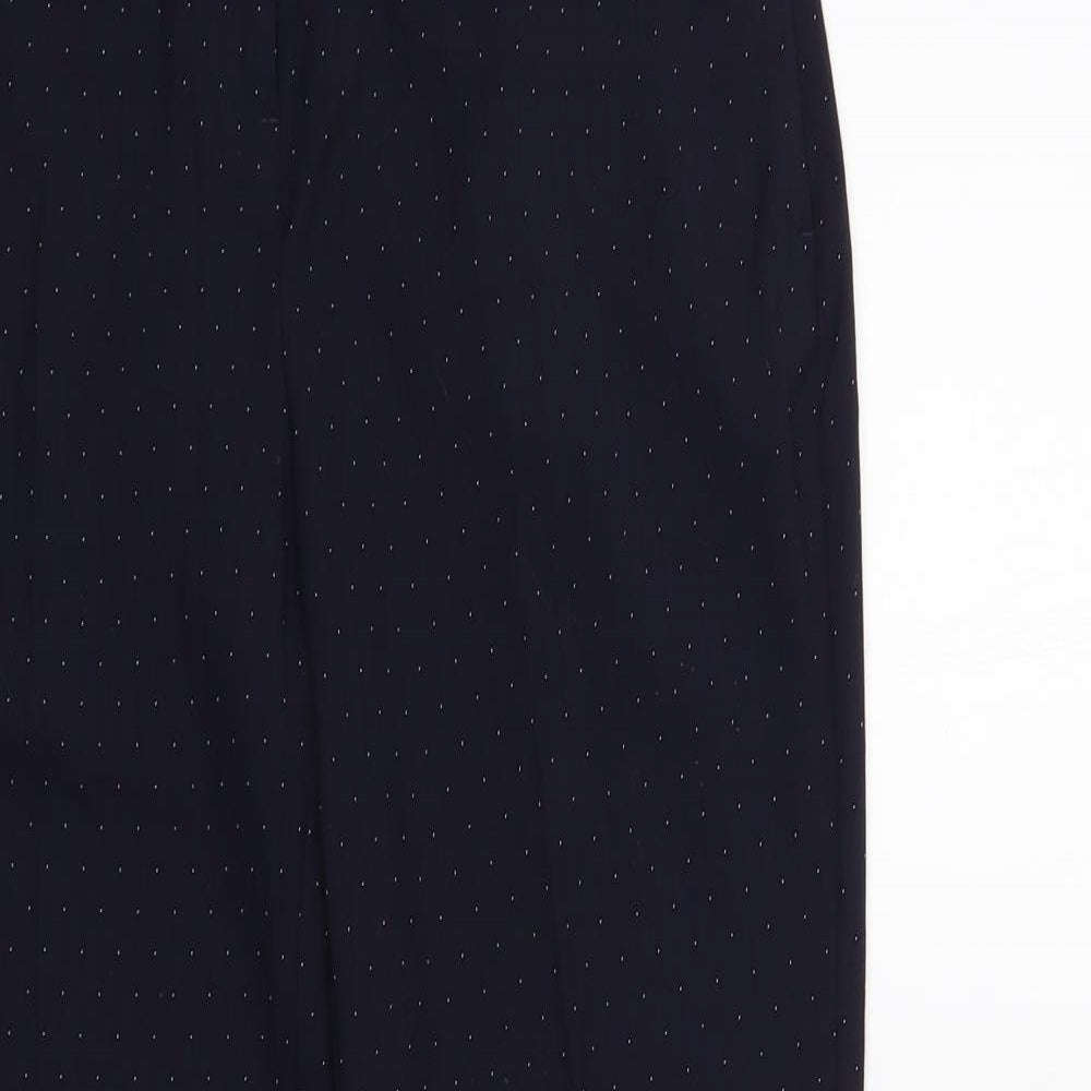Womens UK Size 8 NEXT Regular Fit Dress Pants Blue Trousers
