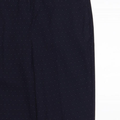 Womens UK Size 8 NEXT Regular Fit Dress Pants Blue Trousers