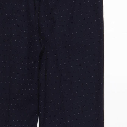 Womens UK Size 8 NEXT Regular Fit Dress Pants Blue Trousers