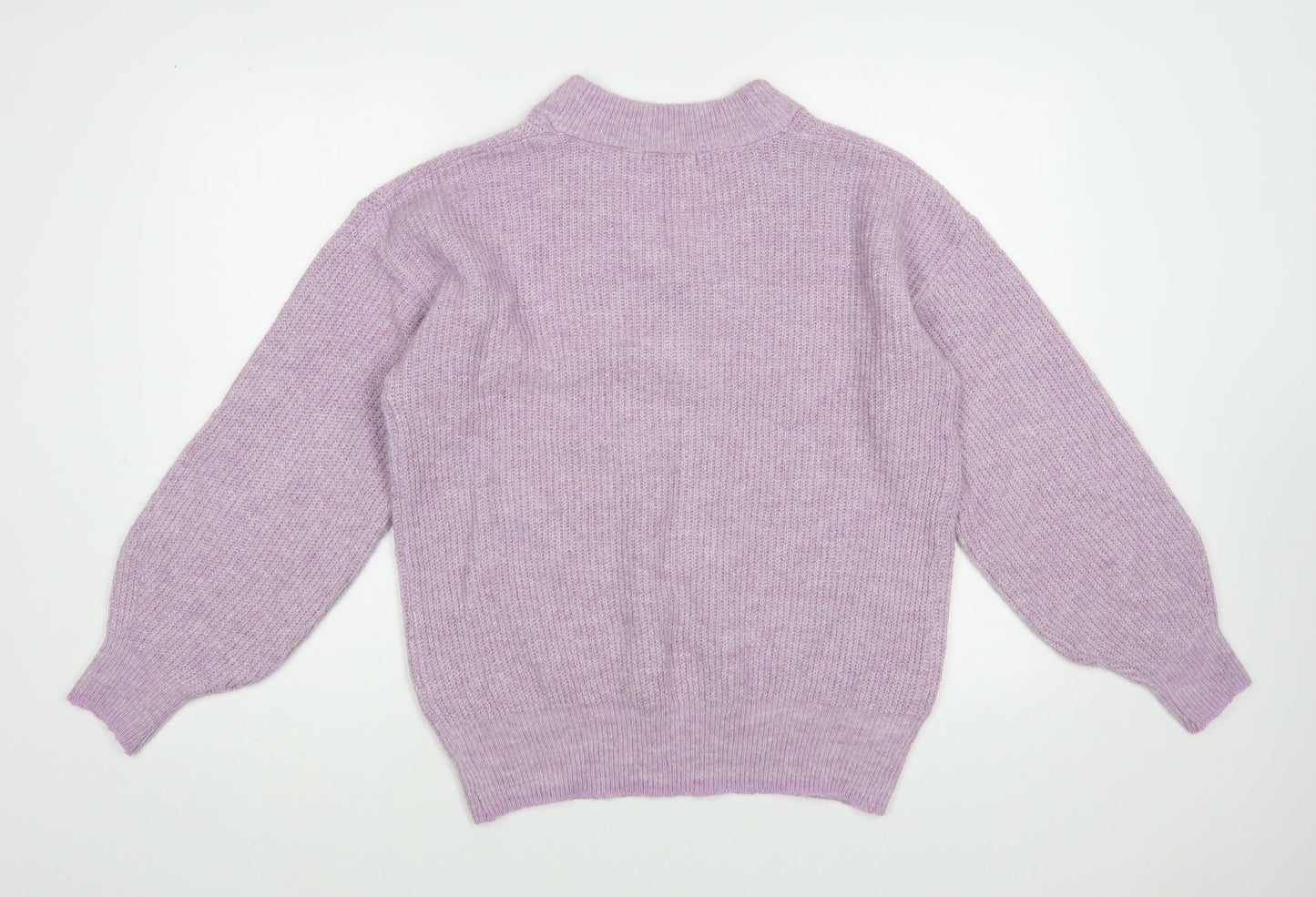 Womens UK Size XS Dunnes Stores Purple Pullover Jumper