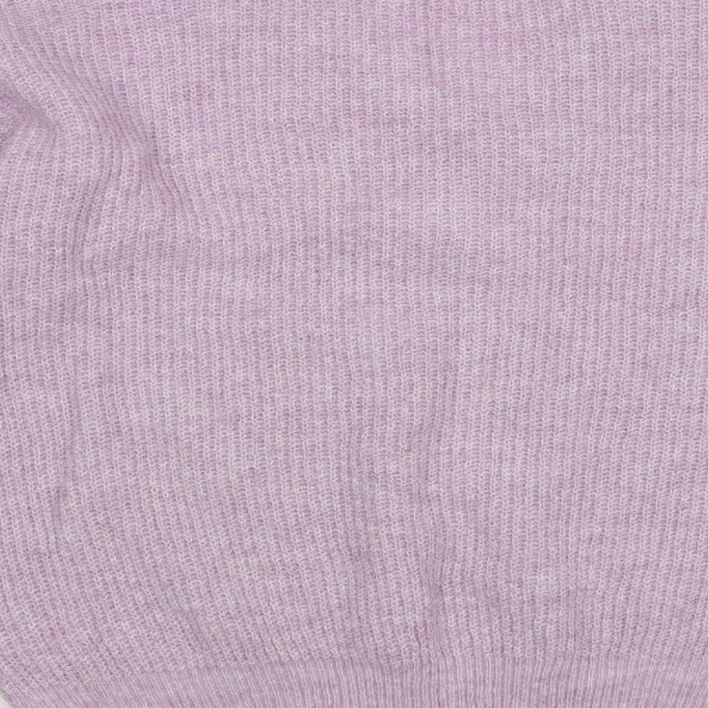 Womens UK Size XS Dunnes Stores Purple Pullover Jumper