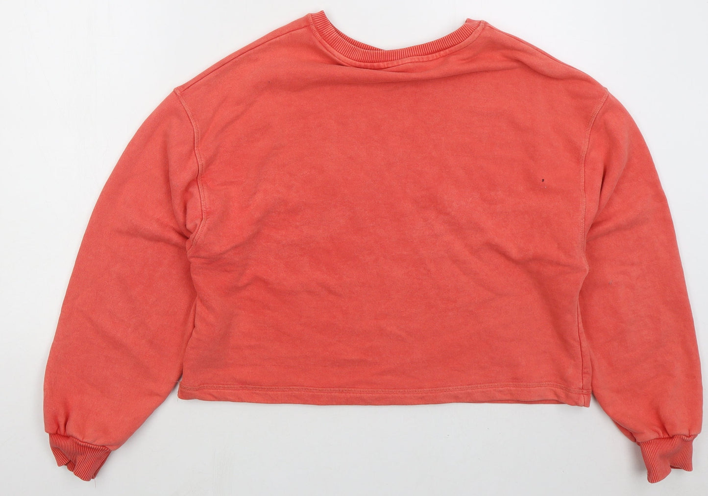 Zara Girls Pink Cotton Pullover Sweatshirt Size 13-14 Years Pullover - New York