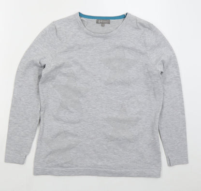 Womens UK Size S First Avenue Grey Pullover Jumper