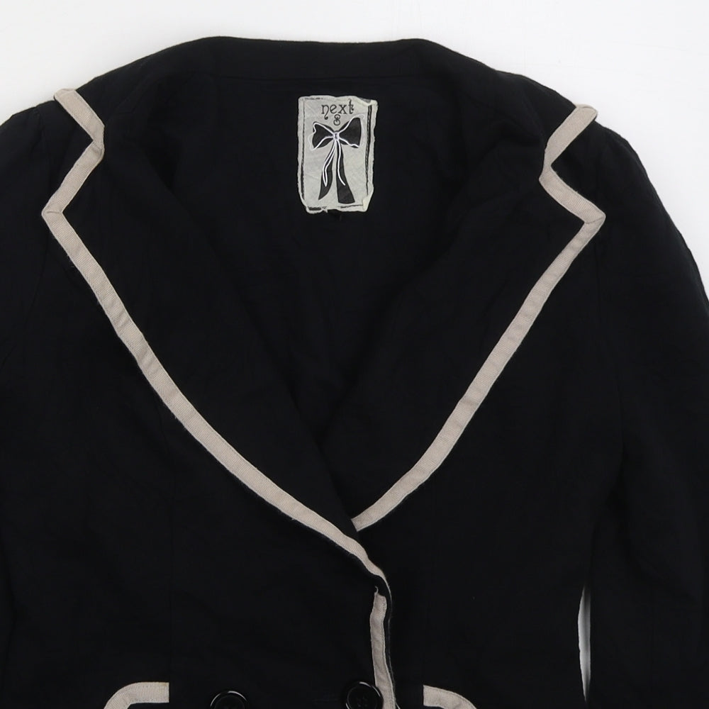 Womens UK Size S NEXT Black Jacket