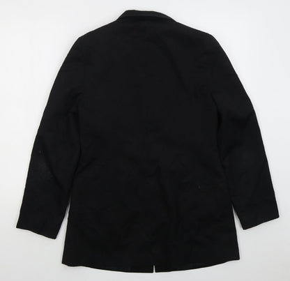 Dorothy Perkins Womens Black Polyester Jacket Suit Jacket Size 12