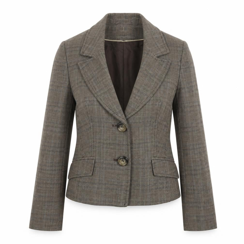 Womens UK Size 10 NEXT Regular Brown Suit Jacket