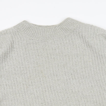 Womens UK Size M New Look Grey Pullover Jumper