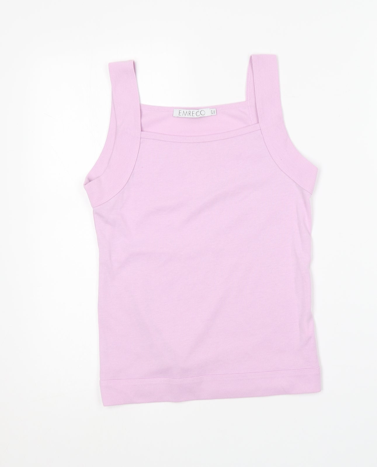 Womens UK Size 12 Emreco Purple Basic Tank