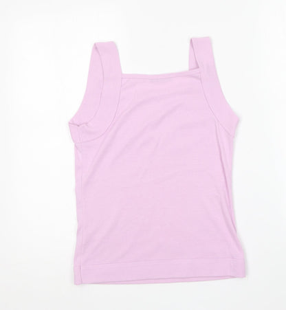 Womens UK Size 12 Emreco Purple Basic Tank