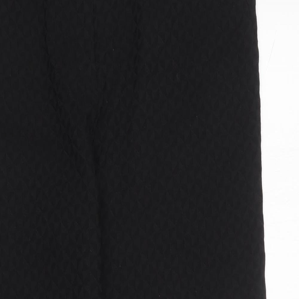 Womens UK Size 14 Dunnes Stores Regular Fit Carrot Black Trousers
