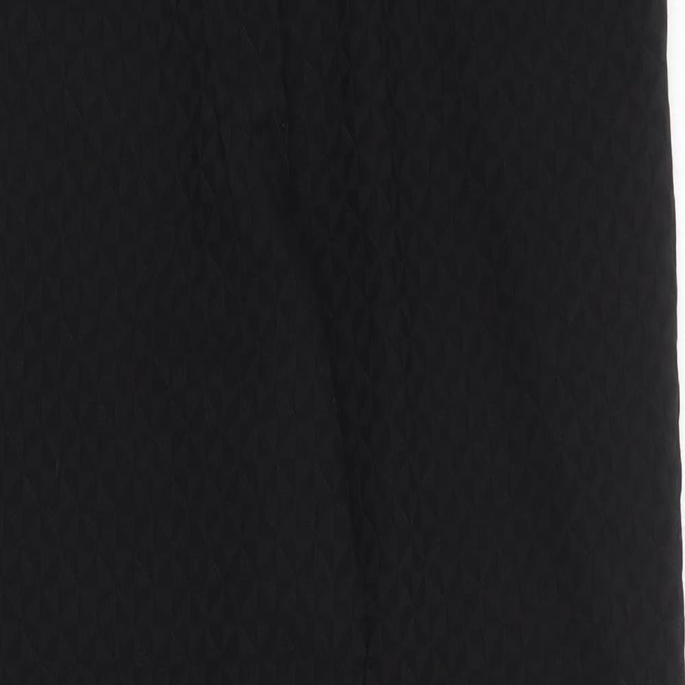 Womens UK Size 14 Dunnes Stores Regular Fit Carrot Black Trousers