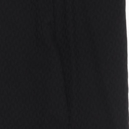 Womens UK Size 14 Dunnes Stores Regular Fit Carrot Black Trousers