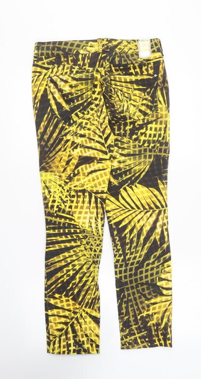 Womens UK Size 8 Atelier Gardeur Regular Fit  Yellow Trousers