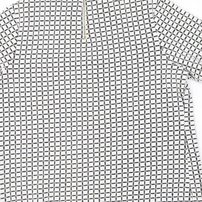 Womens UK Size 14 Marks and Spencer Black Basic T-Shirt