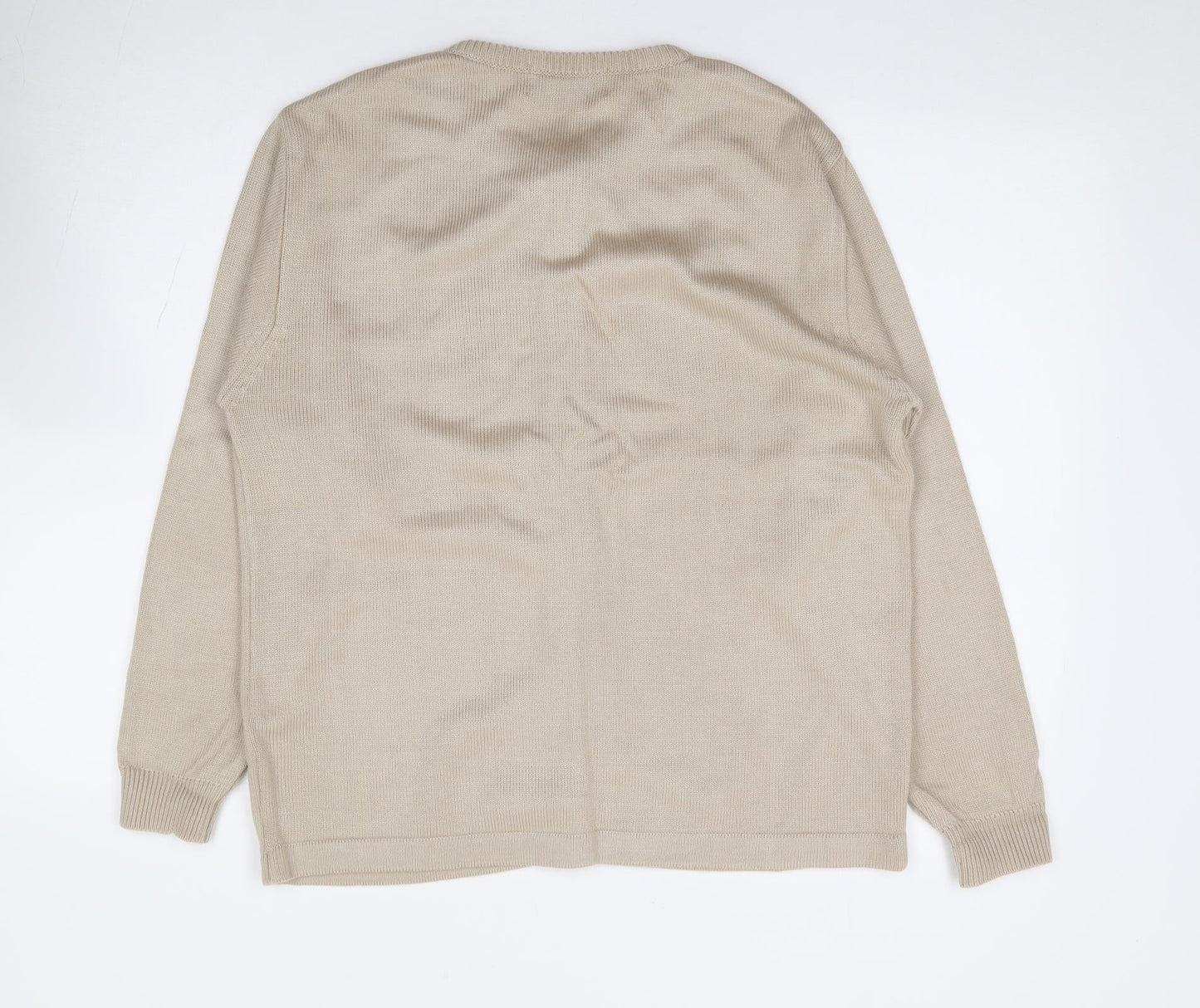 Womens UK Size L Akal Collection Beige Cardigan Jumper