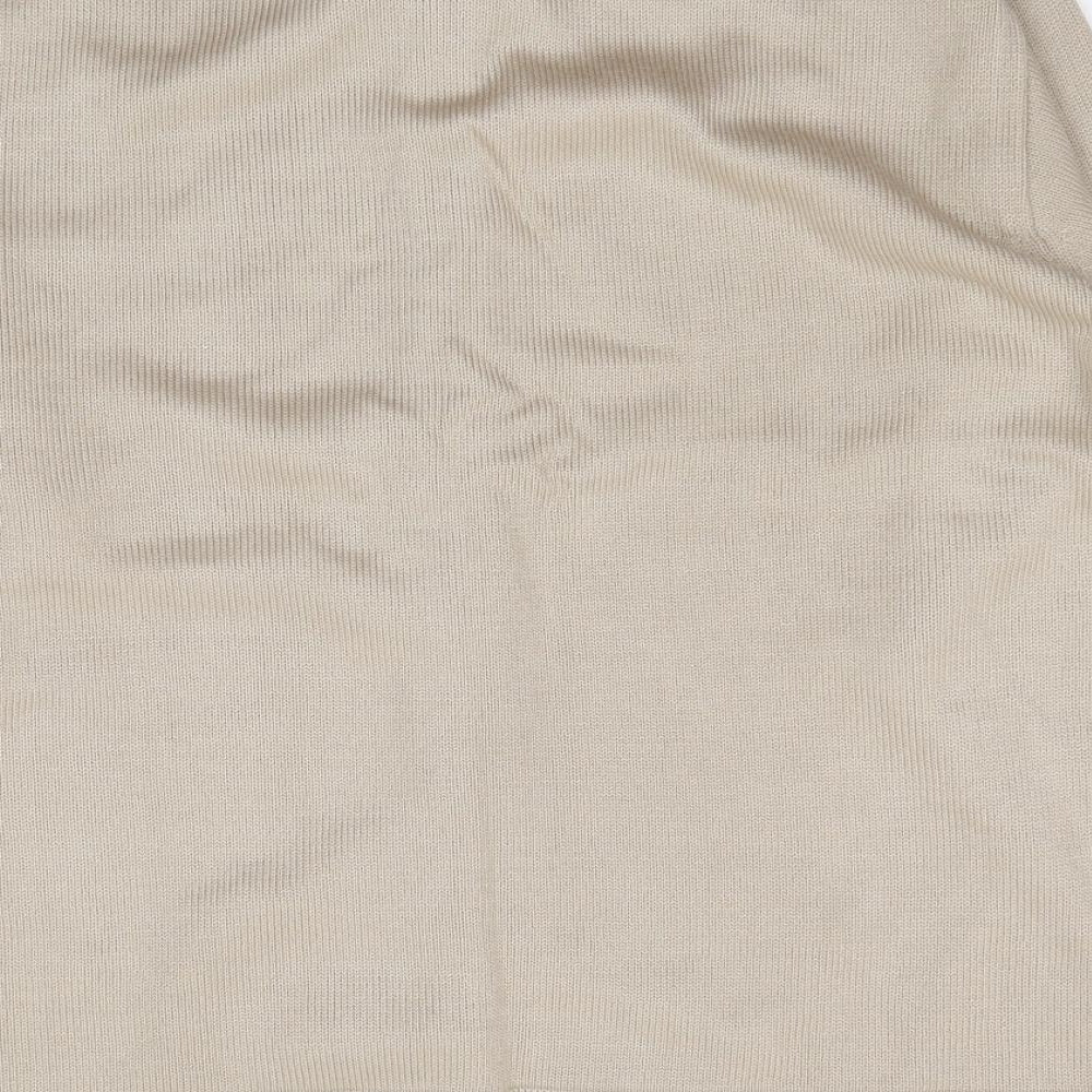 Womens UK Size L Akal Collection Beige Cardigan Jumper