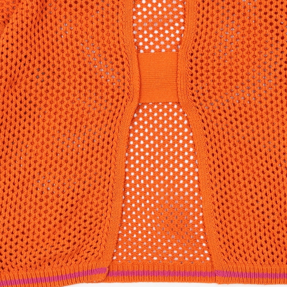 Womens UK Size S NEXT Orange Pullover Jumper