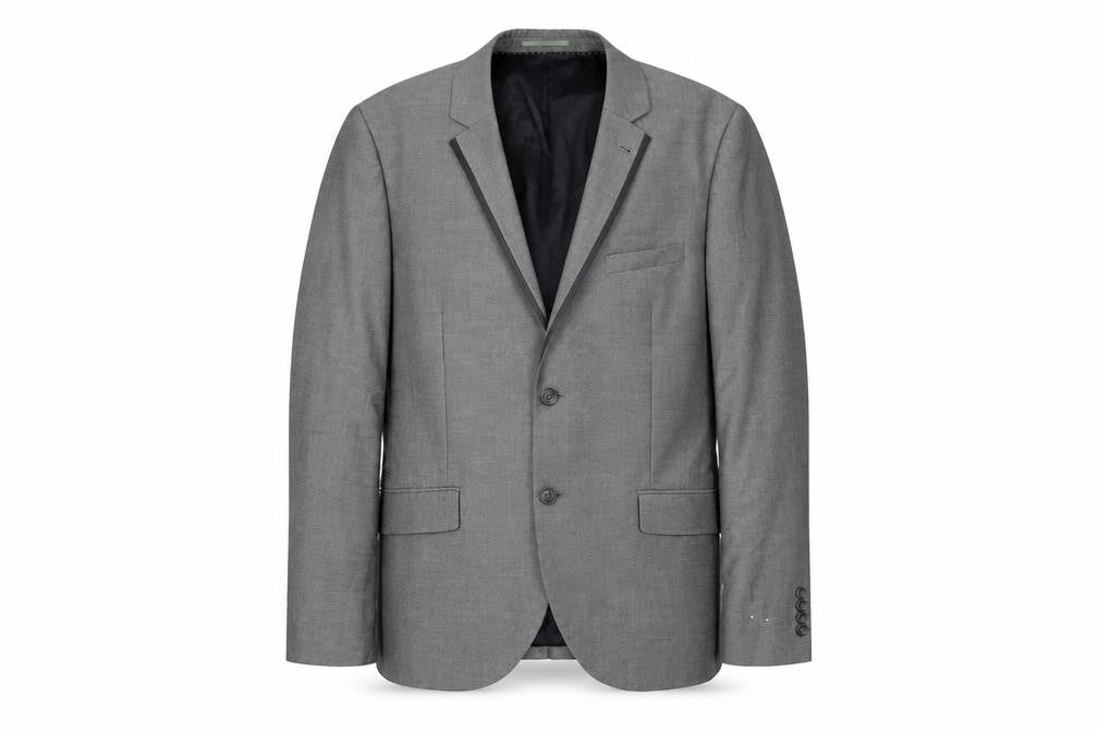 Mens UK Size 40 Topman Regular Grey Suit Jacket