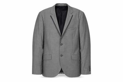 Mens UK Size 40 Topman Regular Grey Suit Jacket