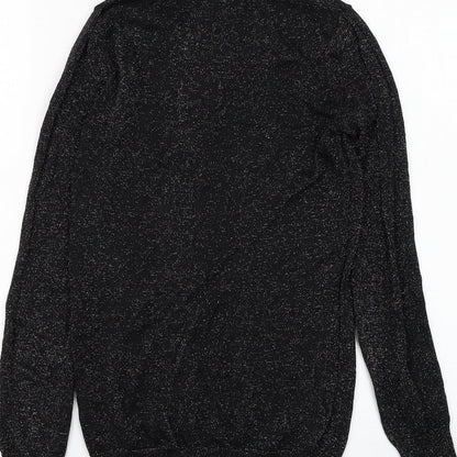 Womens UK Size 8 Atmosphere Black Pullover Jumper