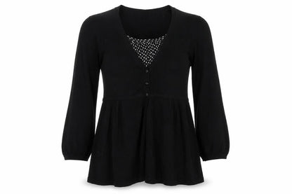 Womens UK Size 10 Marks and Spencer Black Cardigan Jumper