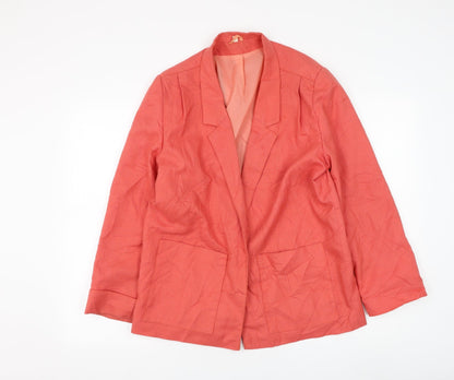 Womens UK Size 12 Preworn Pink Jacket
