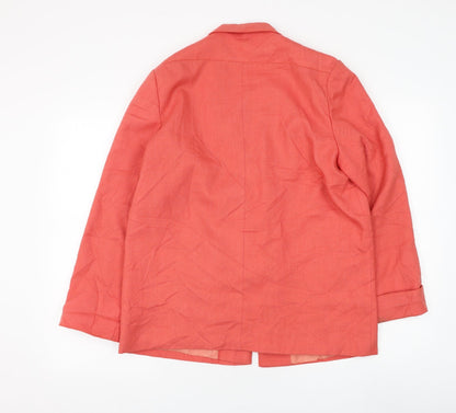 Womens UK Size 12 Preworn Pink Jacket