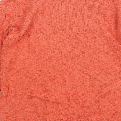 Womens UK Size 10 TU Orange Pullover Jumper