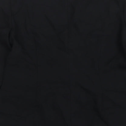 Berkertex Womens Black Polyester Jacket Suit Jacket Size 12