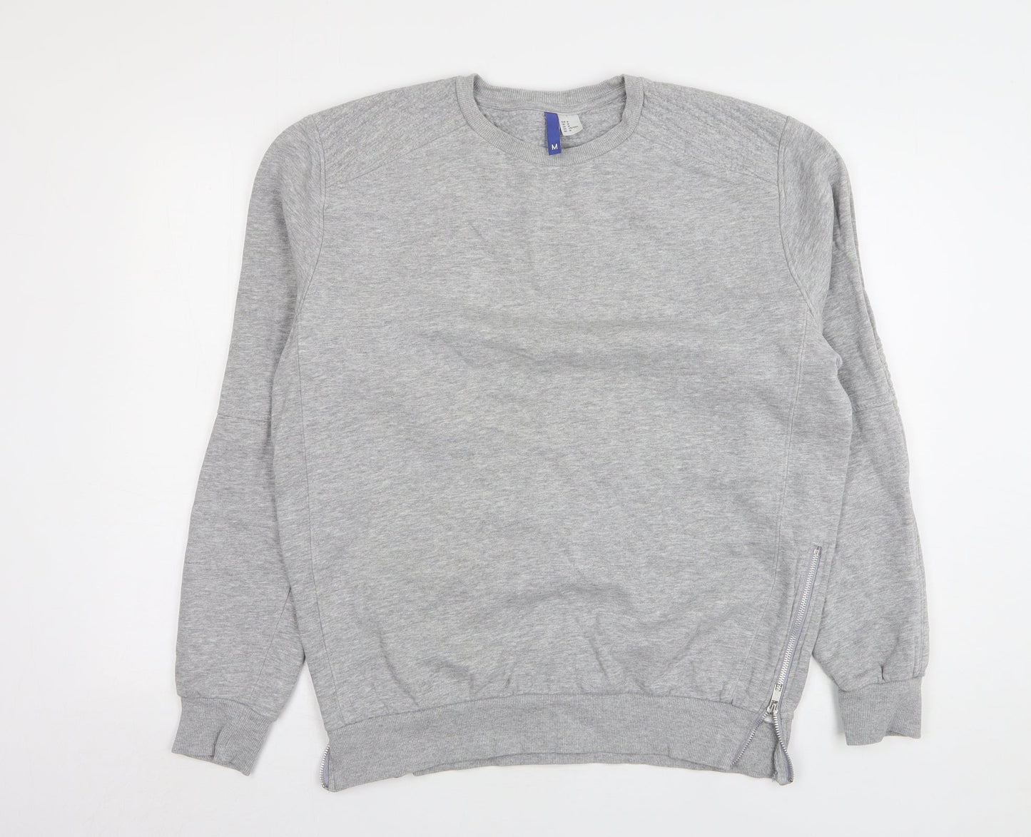 Mens UK Size M H&M Grey Pullover Sweatshirt
