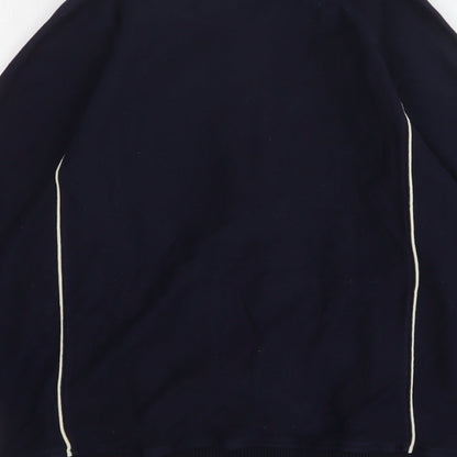 Mens UK Size M Easy Blue Full Zip Sweatshirt
