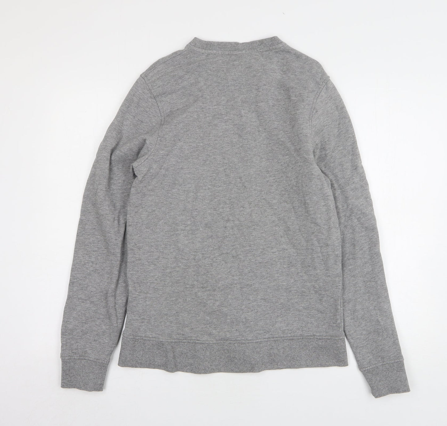 Janie and Jack Mens Grey Cotton Pullover Sweatshirt Size S