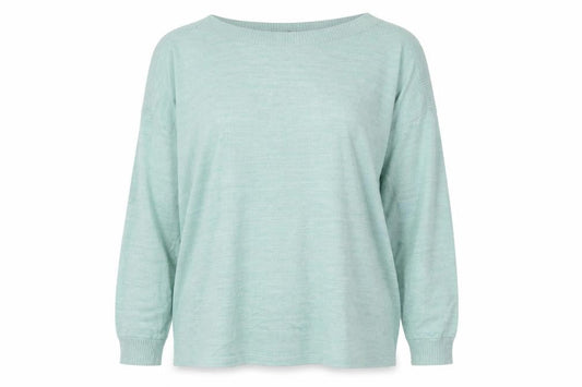 Womens UK Size XL Papaya Green Pullover Jumper