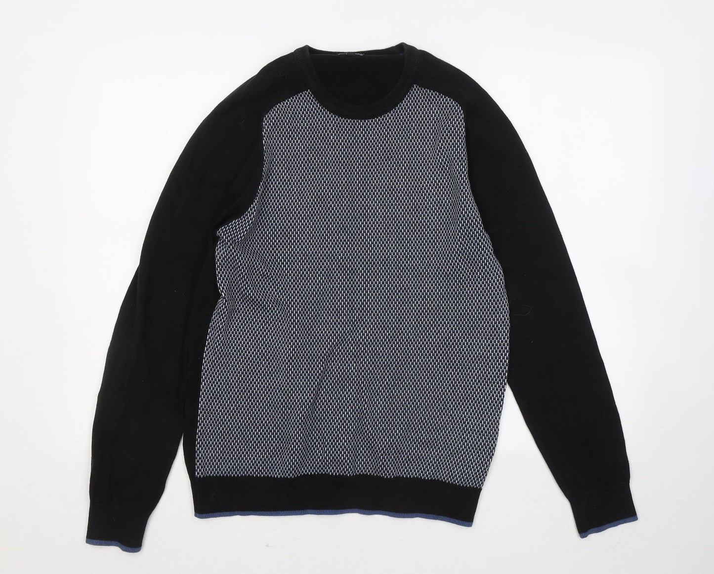 Womens UK Size M NEXT Black Pullover Jumper