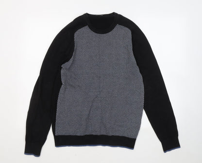 Womens UK Size M NEXT Black Pullover Jumper