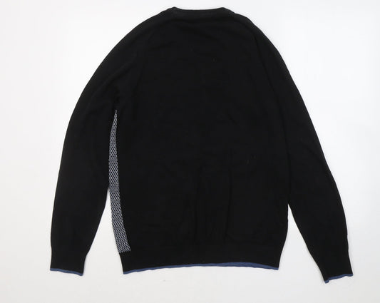 Womens UK Size M NEXT Black Pullover Jumper