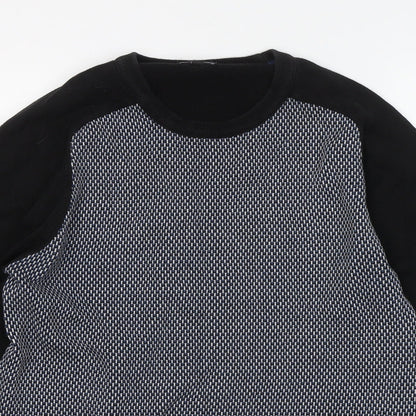 Womens UK Size M NEXT Black Pullover Jumper