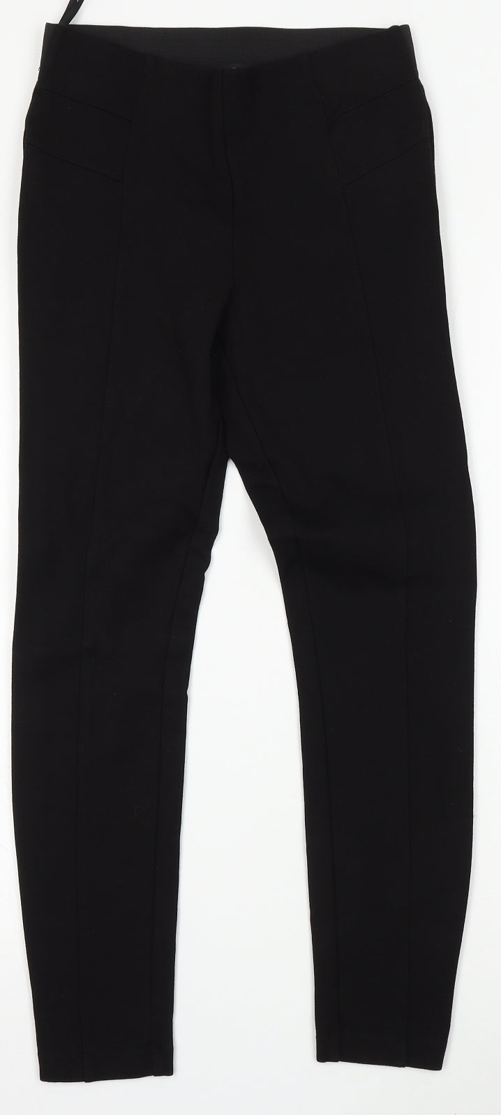 Womens UK Size S Dunnes Regular Fit  Black Trousers